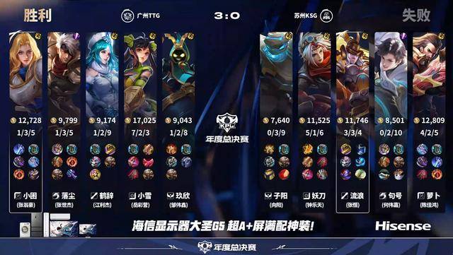 TTG3-0KSG，清清重回对抗路，小雪双三杀，子阳失误频频